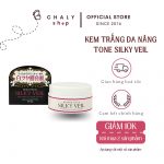 Kem trắng da & trang điểm toàn thân Silky Veil Bright Pack của Nhật