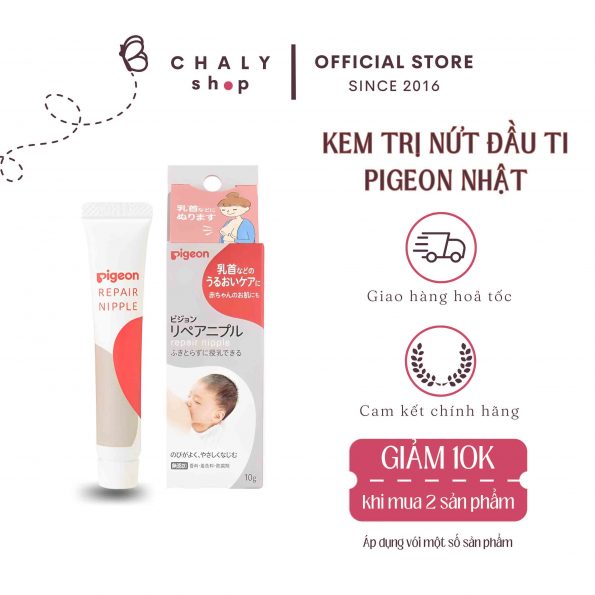 Kem trị nứt đầu ti Pigeon của Nhật