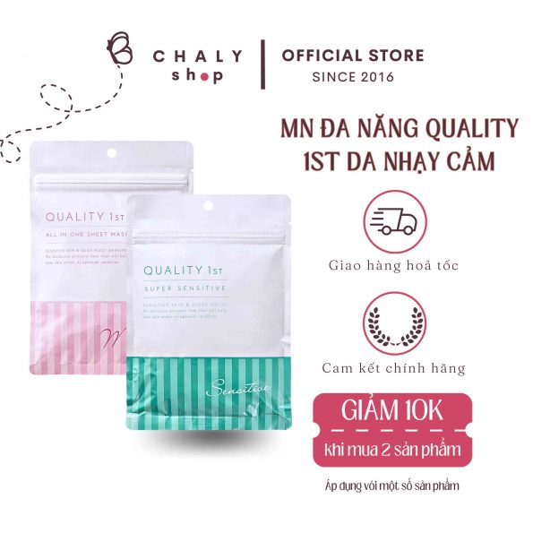 Mặt nạ Quality 1st All in One Sheet Mask nội địa Nhật