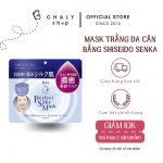 Mặt nạ Shiseido Senka Perfect Silky Mask làm trắng da Nhật Bản