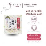 Mặt nạ bã rượu cho da mụn Sake Kasu Face Mask 33 miếng