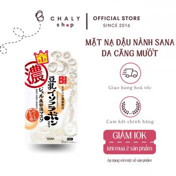 Mặt nạ đậu nành Sana Tonyu Isoflavone nội địa Nhật Bản