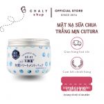 Mặt nạ dưỡng trắng men vi sinh sữa chua Cutura treatment pack Nhật