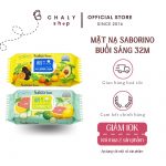 Mặt nạ giấy BCL Saborino Morning Face Mask 32 miếng Nhật