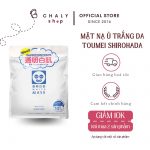 Mặt nạ ủ trắng Toumei Shirohada Transparent White Mask Nhật