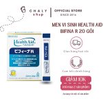 Men vi sinh Health Aid Bifina R 20 gói Nhật