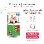 Miếng dán chân khử thải độc tố Kenko To Plan Nhật Bản