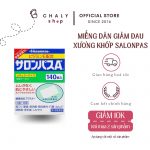 Miếng dán giảm đau xương khớp Salonpas Hisamitsu nội địa Nhật Bản