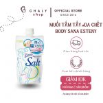 Muối tắm tẩy tế bào chết Sana Esteny Salt Body Scrub Nhật Bản