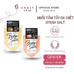 Muối tắm tẩy tế bào chết Utena Body Salt Juicy Cleanse Nhật Bản