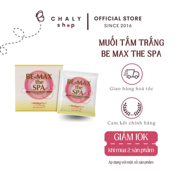 Muối tắm trắng Be Max The Spa Bath Powder Nhật