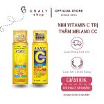 Nước hoa hồng CC Melano vitamin C lotion Rohto Nhật trắng da trị thâm