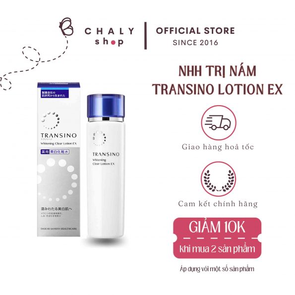 Nước hoa hồng Transino Whitening Clear Lotion EX Nhật