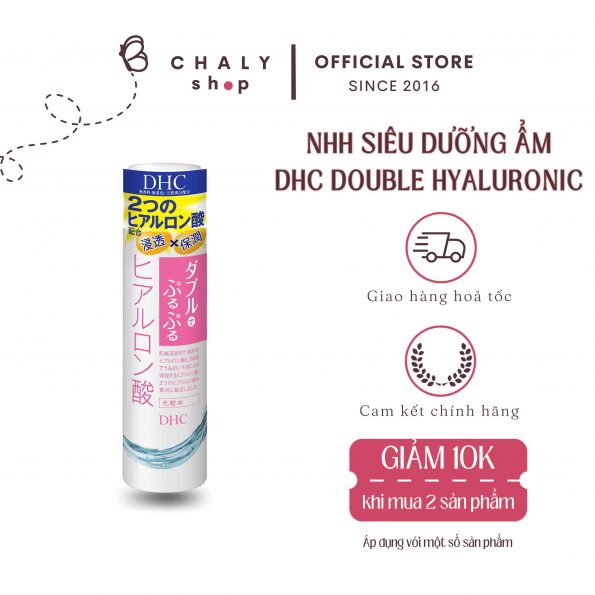 Nước hoa hồng cấp ẩm của Nhật DHC Double Moisture Lotion mẫu mới