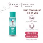 Nước hoa hồng hạt ý dĩ cho da mụn Hada Labo mẫu mới