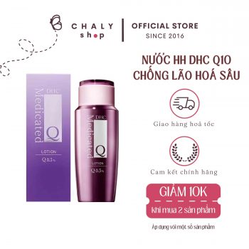 Nước hoa hồng siêu năng chống lão hoá DHC Q Lotion Nhật