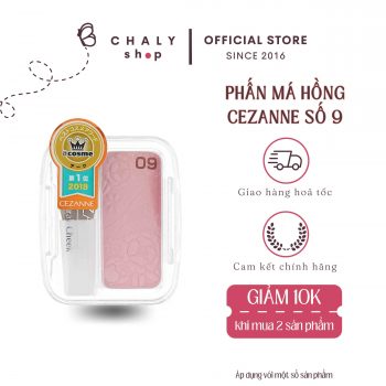 Phấn má hồng Cezanne Natural Cheek N số 09 Nhật Bản