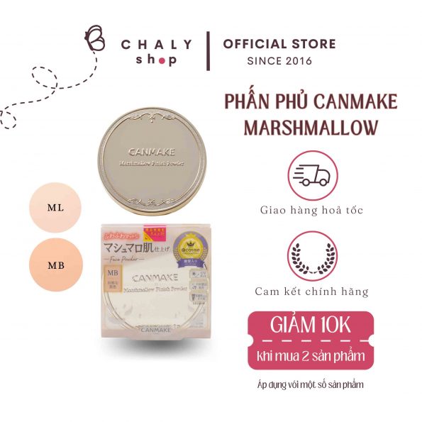 Phấn phủ Canmake Marshmallow Finish Powder Nhật Bản