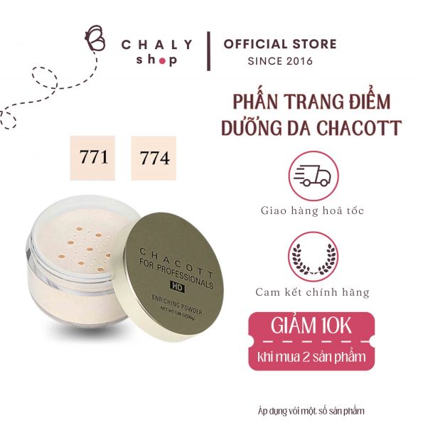 Phấn trang điểm dưỡng da Chacott for Professionals Enriching Powder