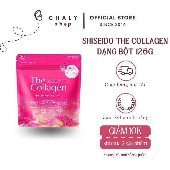 The Collagen Shiseido dạng bột 126gr Nhật Bản