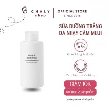 Sữa dưỡng trắng Muji moisturising milk cho da nhạy cảm của Nhật