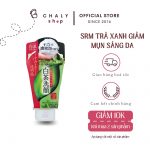 Sữa rửa mặt trà xanh Shirochasou Green Tea Foam Nhật Bản mẫu mới