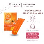Thạch Collagen Otsuka Skin C Japan Placenta Jelly 132000mg Nhật Bản hương xoài