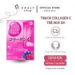 Thạch Collagen Otsuka Skin C Japan Jelly 77500mg Nhật Bản hương việt quất