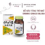 Thuốc bổ não Ginkgo Biloba Orihiro Nhật Bản 240 viên