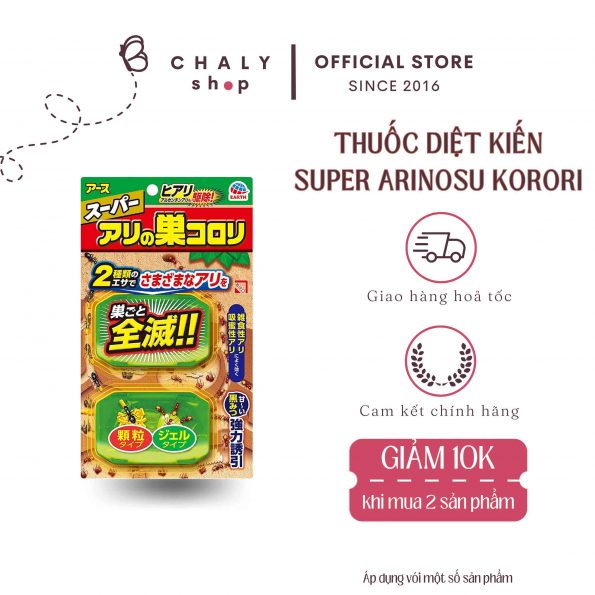 Thuốc diệt kiến Super Arinosu Korori Nhật Bản