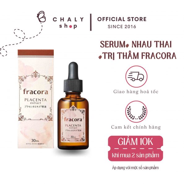 Tinh chất nhau thai ngừa thâm, chống lão hoá Fracora Placenta Extract