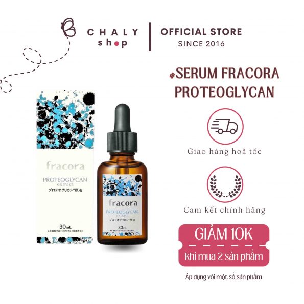 Tinh chất serum tái tạo da Proteoglycan Extract Fracora 30ml mẫu mới