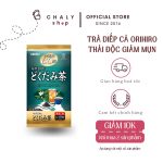 Trà rau diếp cá thải độc Orihiro Dokudami Nhật Bản