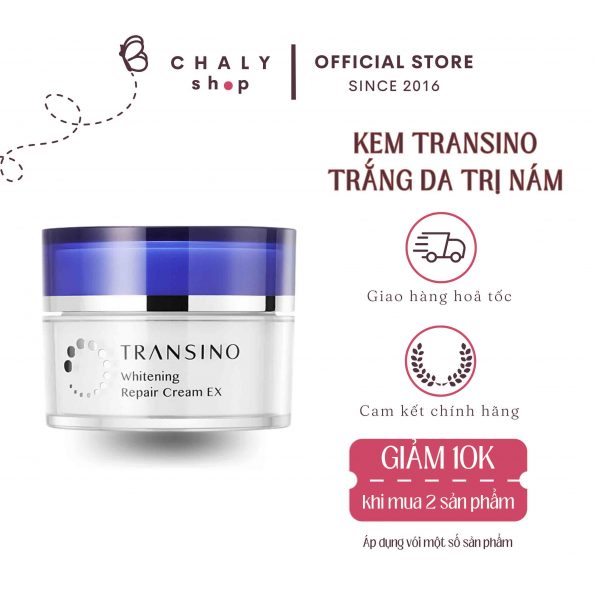 Kem trị nám Transino Whitening Repair Cream EX Nhật mẫu mới