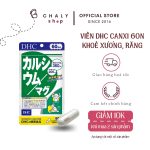 Viên uống bổ sung canxi DHC Nhật 60 ngày 180 viên mẫu mới