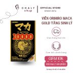 Viên uống Maca 10000 Orihiro Nhật Bản tăng cường sinh lý nam giới