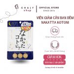 Viên uống enzyme giảm cân ban đêm Nakatta Kotoni Nhật Bản