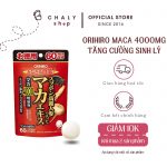 Viên uống hỗ trợ tăng cường sinh lý Maca Orihiro 4000mg Nhật Bản