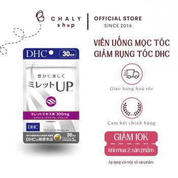 Viên uống mọc tóc DHC Millet Up Nhật Bản 90 viên 30 ngày
