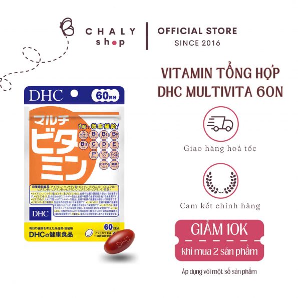 Viên uống vitamin tổng hợp DHC của Nhật Bản