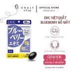 Viên việt quất blueberry bổ mắt DHC Nhật mẫu mới