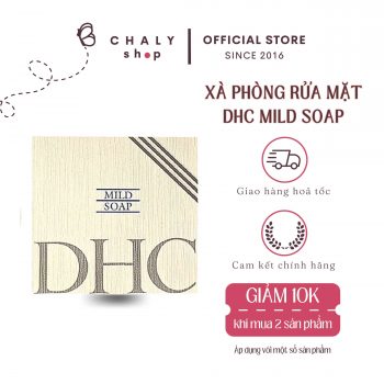Xà phòng rửa mặt dịu nhẹ DHC Mild Soap Nhật