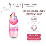 Xịt khoáng Hadanomy Collagen Mist Sana Nhật Bản