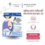 Miếng dán thấm mồ hôi nách Ag+ Nhật 40 miếng