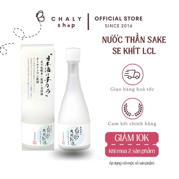 Nước thần dưỡng da Kuramoto Bijin sake lotion Nhật