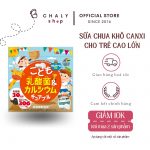 Sữa chua khô canxi Nhật cho bé Unimat Riken