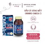 Viên dầu cá Omega 3 Orihiro Nhật Bản hộp 180 viên