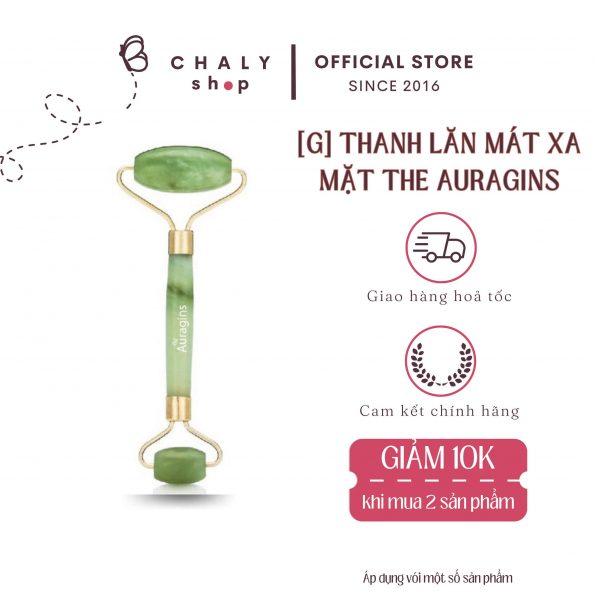 Thanh lăn massage mặt The Auragins Facial Massaging Roller Hàn Quốc Thanh lăn massage mặt The Auragins Facial Massaging Roller Hàn Quốc