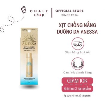 Xịt chống nắng dưỡng da Anessa Perfect UV Sunscreen Skincare Spray N SPF50+ PA++++ 60g Nhật
