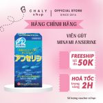 Viên uống hỗ trợ điều trị Gout Minami Anserine 240 viên Nhật Bản